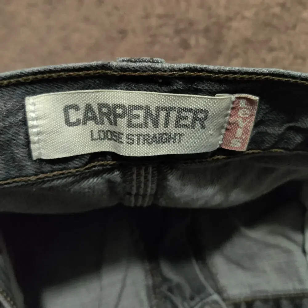 Vintage Levis Jeans Mens 40 x 31 Black Y2k Loose Baggy‎ Carpenter Denim Skater